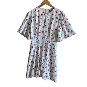 Fashion Union Mini Dress Floral Fairy Cottage Whimsical Sz 2 NWT Summer Cocktail